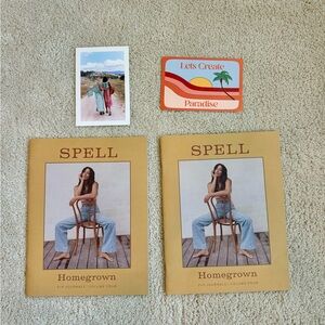 2 Spell Journals, Vol 4 and 2 Postcards